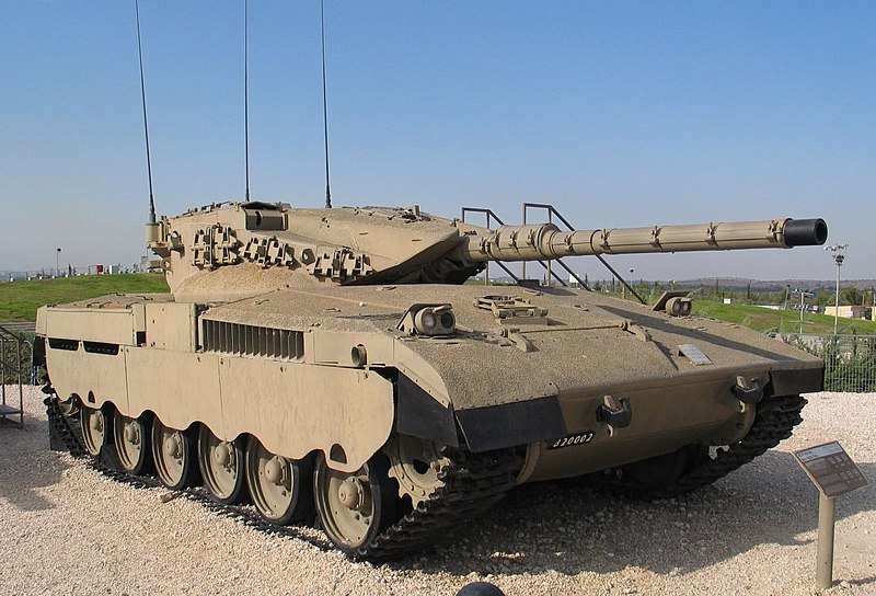 Merkava MkI at Latrun