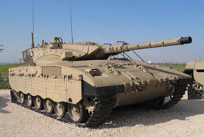 Merkava II at Latrun
