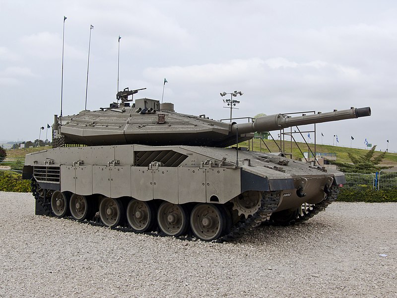 Merkava IV at Yad La-Shiron museum