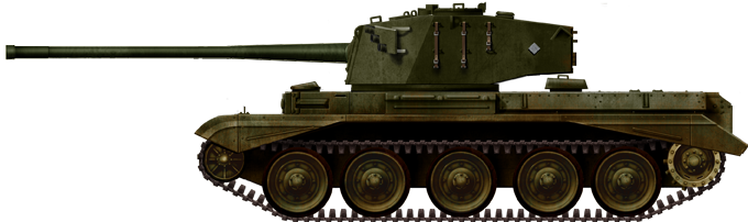 FV 4101 Charioteer tank destroyer