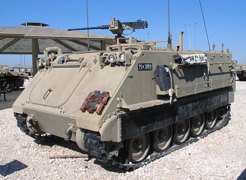 M113 A1 at Latrun