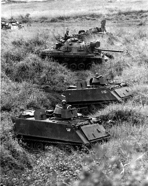M113 ACAVs and M48 Pattons in Vietnam