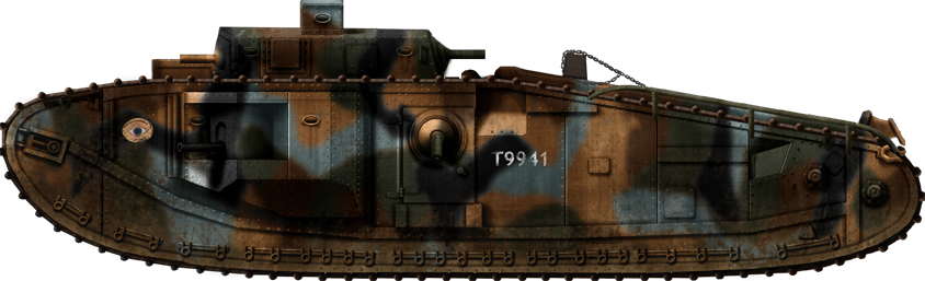 British Mark VIII, prospective view