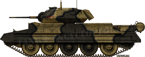 Cruiser VI Crusader Mk.II late Crusader Mark II late