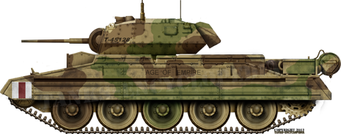 Cruiser VI Crusader Mk.II Cruiser VI Crusader II