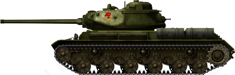 IS-1 IS-1 model 1943, for comparison