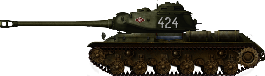 Polish 4th Heavy Tank Regiment, Germany april 1945